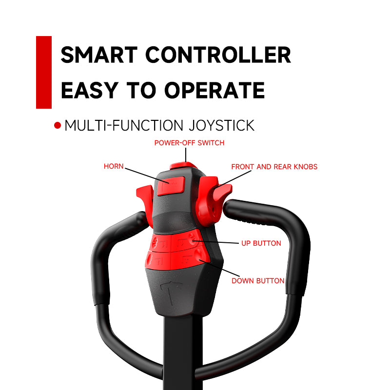 DIPAOWANG-RK28 Lightweight Electric Pallet Truck, 1.5/2.0-ton load capacity